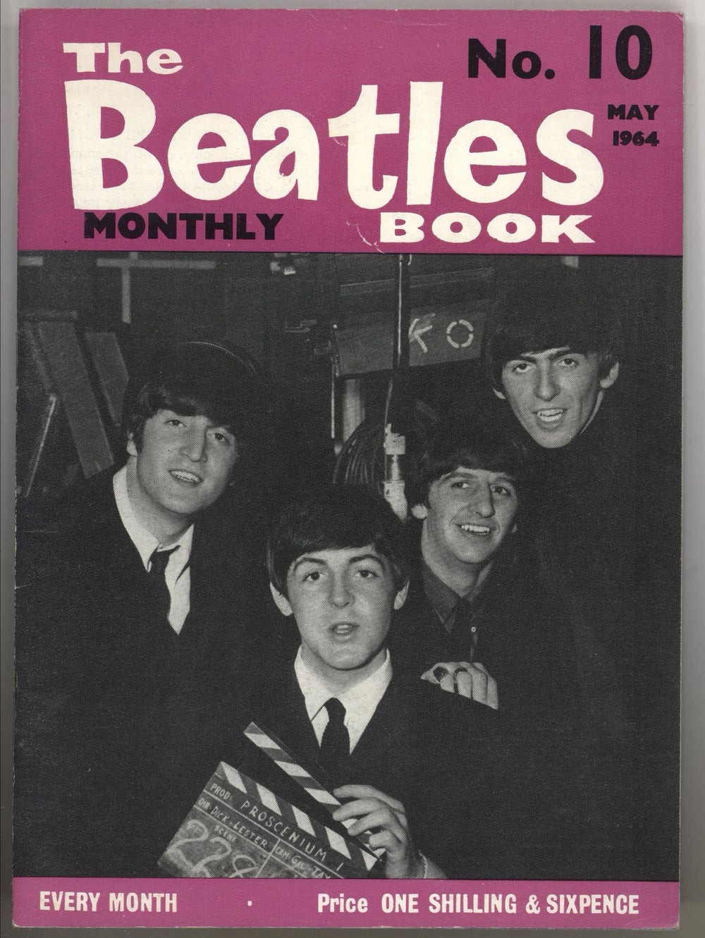 The Beatles The Beatles Book No. 10 UK magazine TBB NO. 10