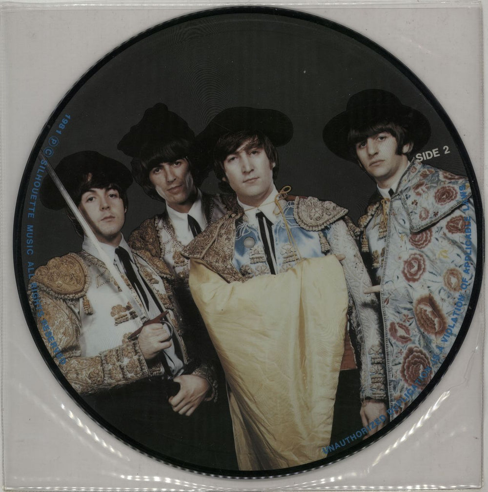 The Beatles Timeless - Stickered US picture disc LP (vinyl picture disc album) BTLPDTI646439