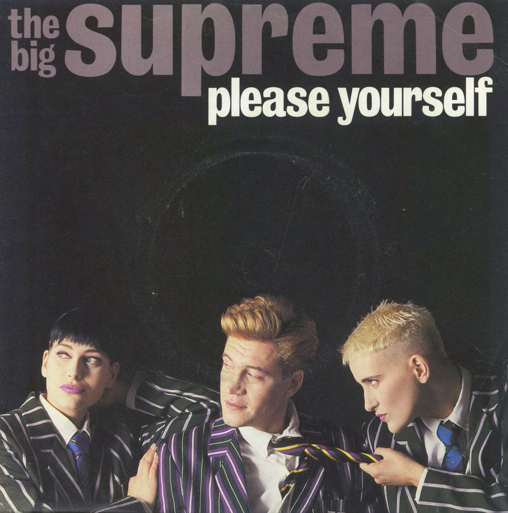 The Big Supreme Please Yourself UK 7" vinyl single (7 inch record / 45) POSP840