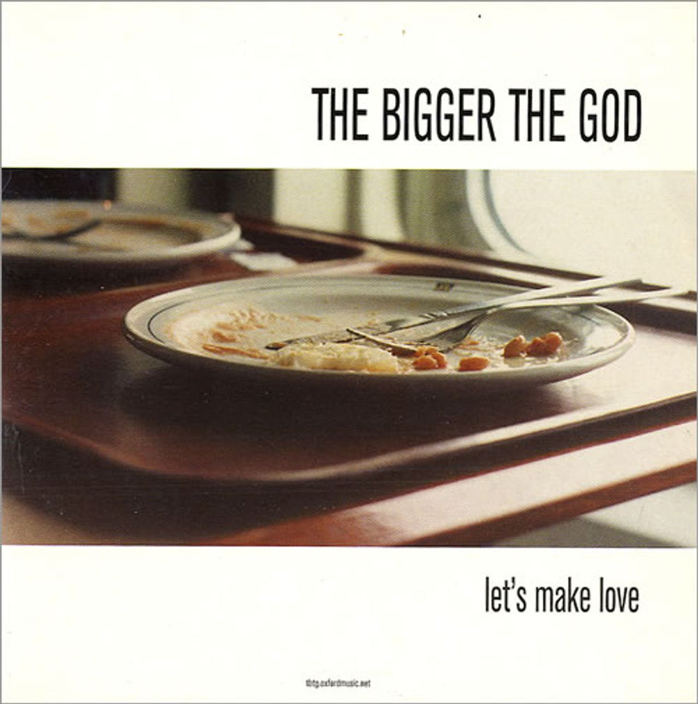 The Bigger The God Let's Make Love / Lullaby UK Promo CD single (CD5 / 5") OUTD0101