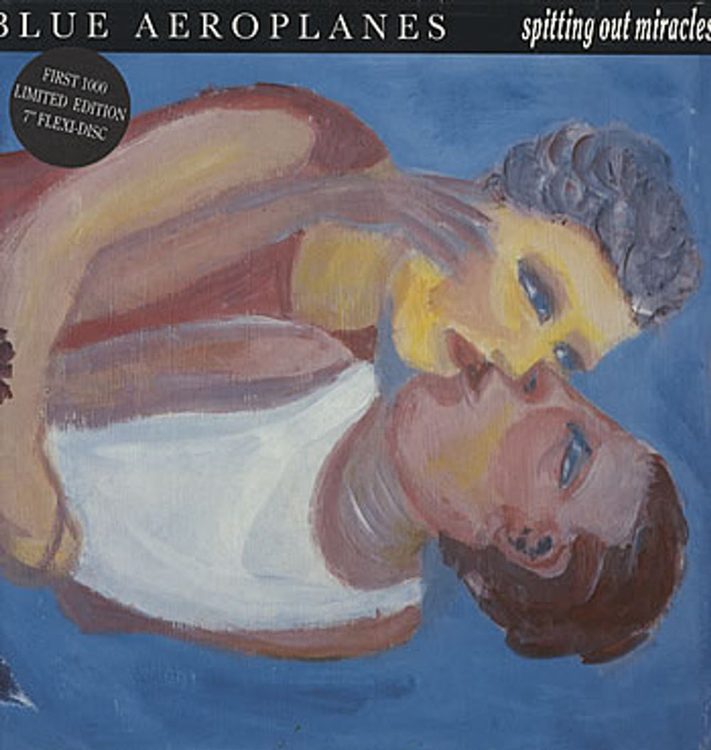 The Blue Aeroplanes Spitting Out Miracles + flexi UK vinyl LP album (LP record) FIRELP10