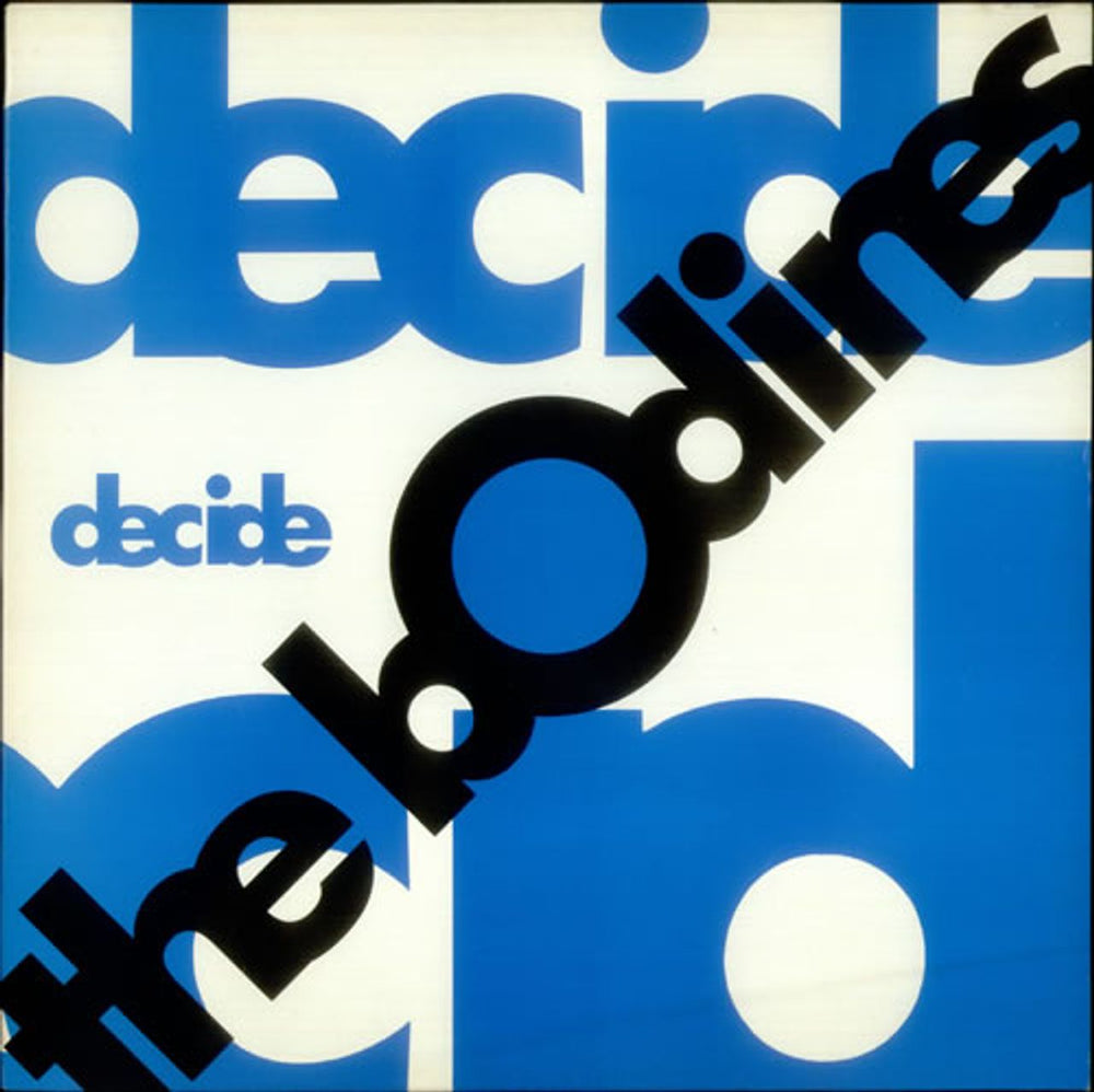 The Bodines Decide UK 12" vinyl single (12 inch record / Maxi-single) DEC18