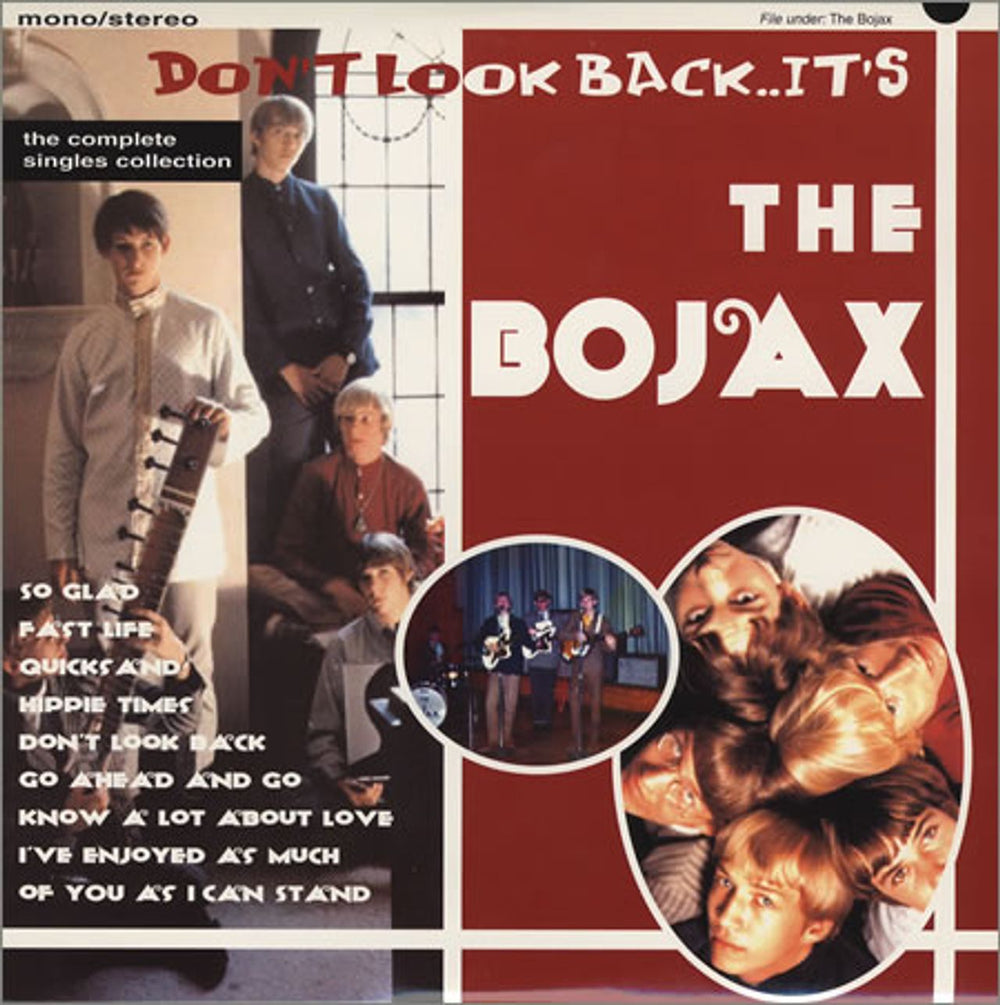 The Bojax Don't Look Back..It's Italian 10" vinyl single (10 inch record) MISTY069