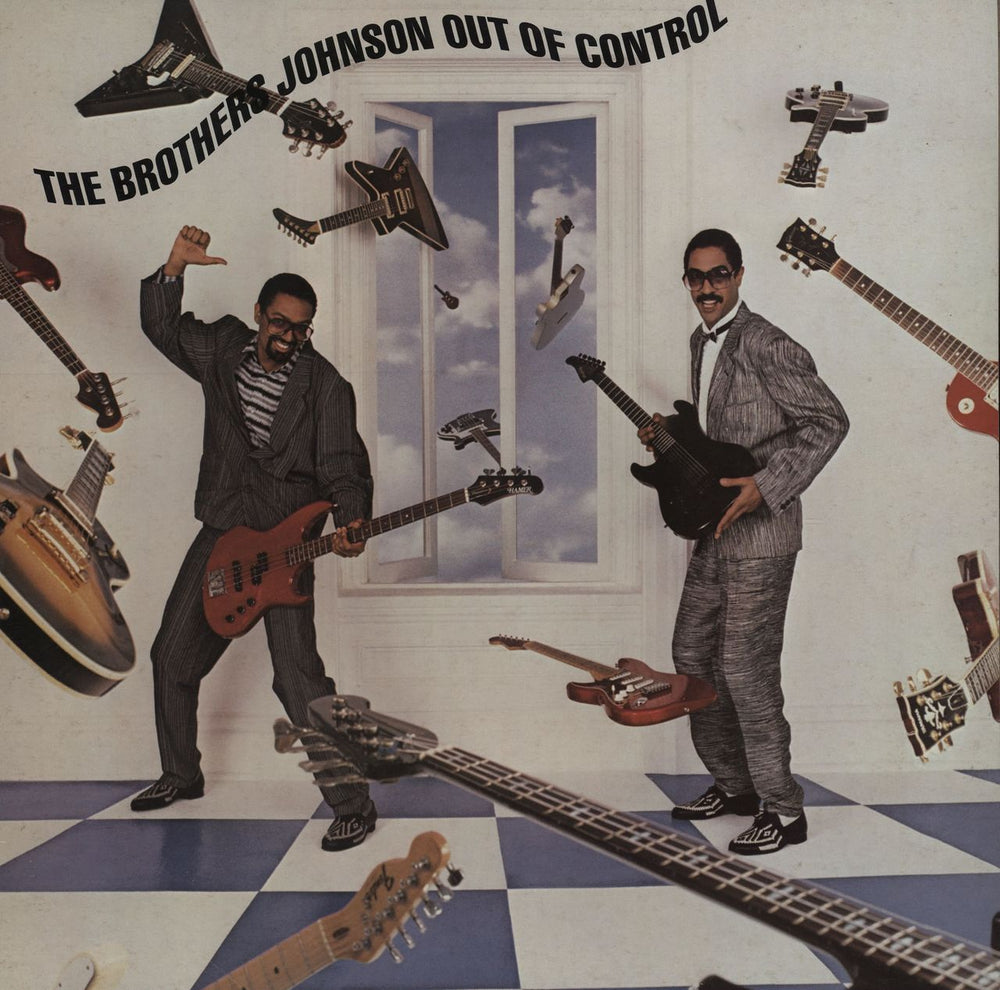 The Brothers Johnson Out Of Control UK vinyl LP album (LP record) AMLX64965