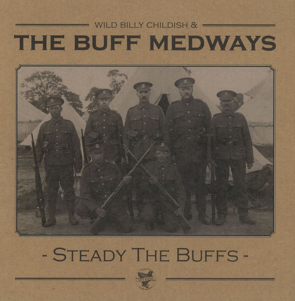 The Buff Medways Steady The Buffs - Autographed UK vinyl LP album (LP record) TRANLP016