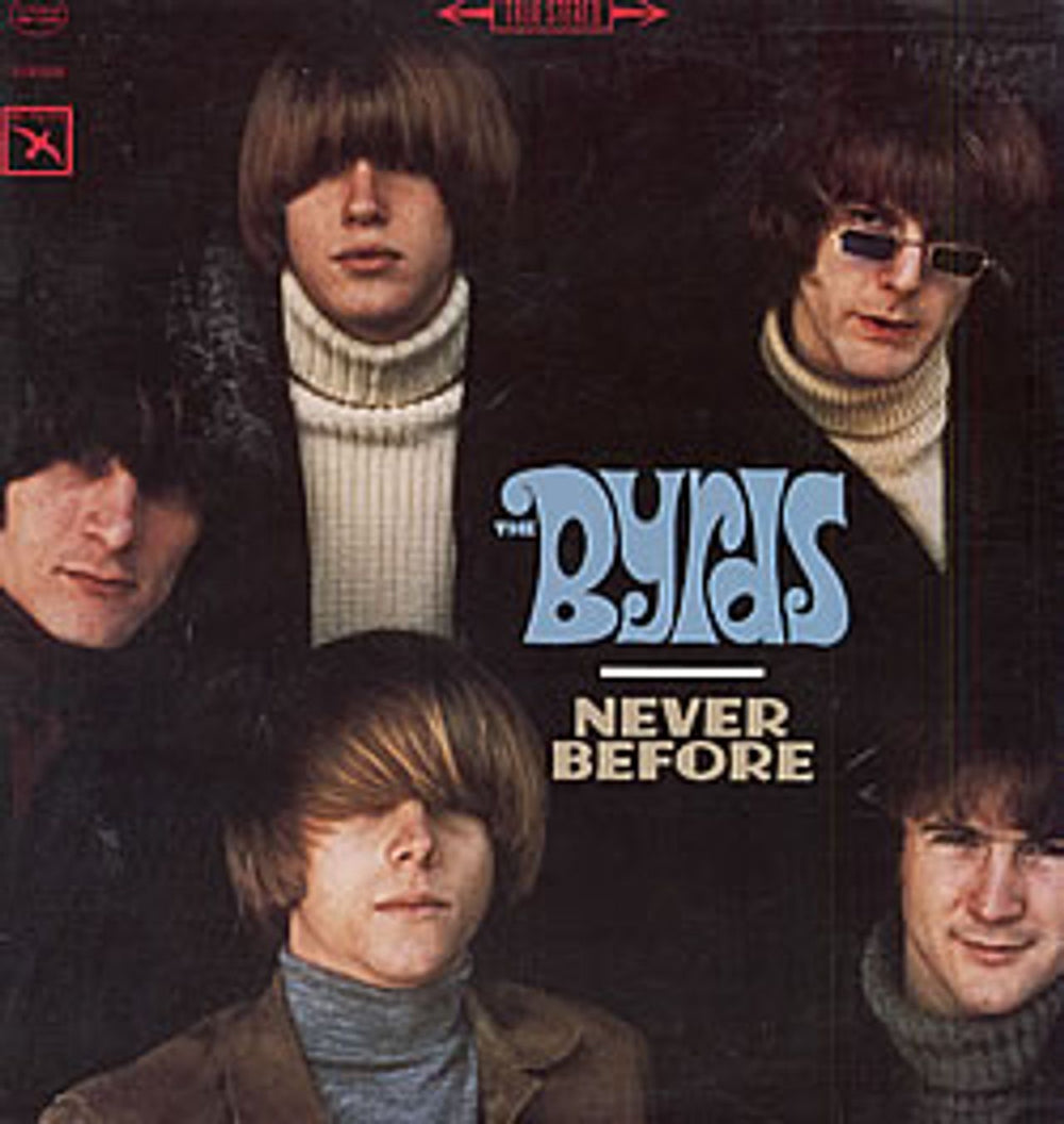 The Byrds Never Before + Poster US vinyl LP album (LP record) MH70318