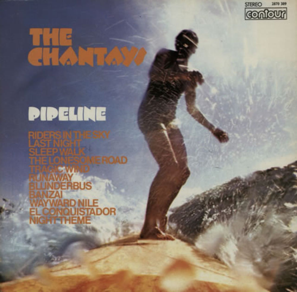 The Chantays Pipeline UK vinyl LP album (LP record) 2870389