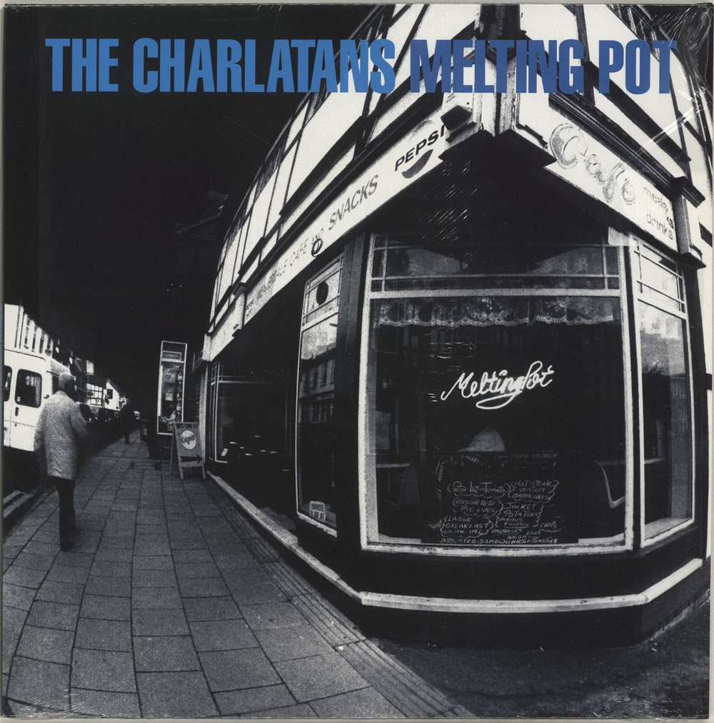 The Charlatans (UK) Melting Pot UK 2-LP vinyl record set (Double LP Album) BBQLP198