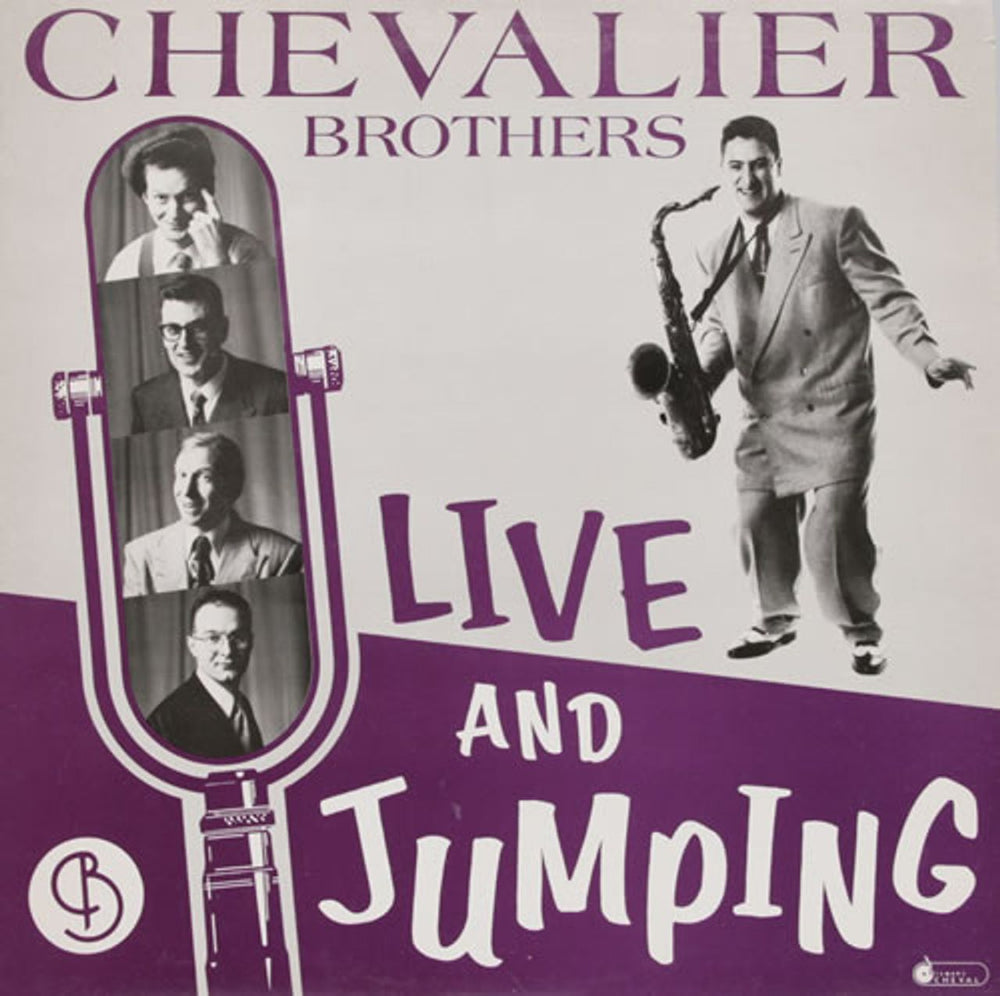 The Chevalier Brothers Live And Jumping UK vinyl LP album (LP record) GG1