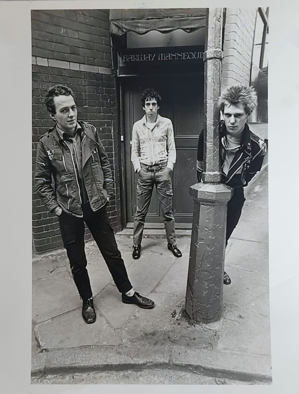 The Clash Two Publicity Photographs US Promo photograph 2 PHOTOS