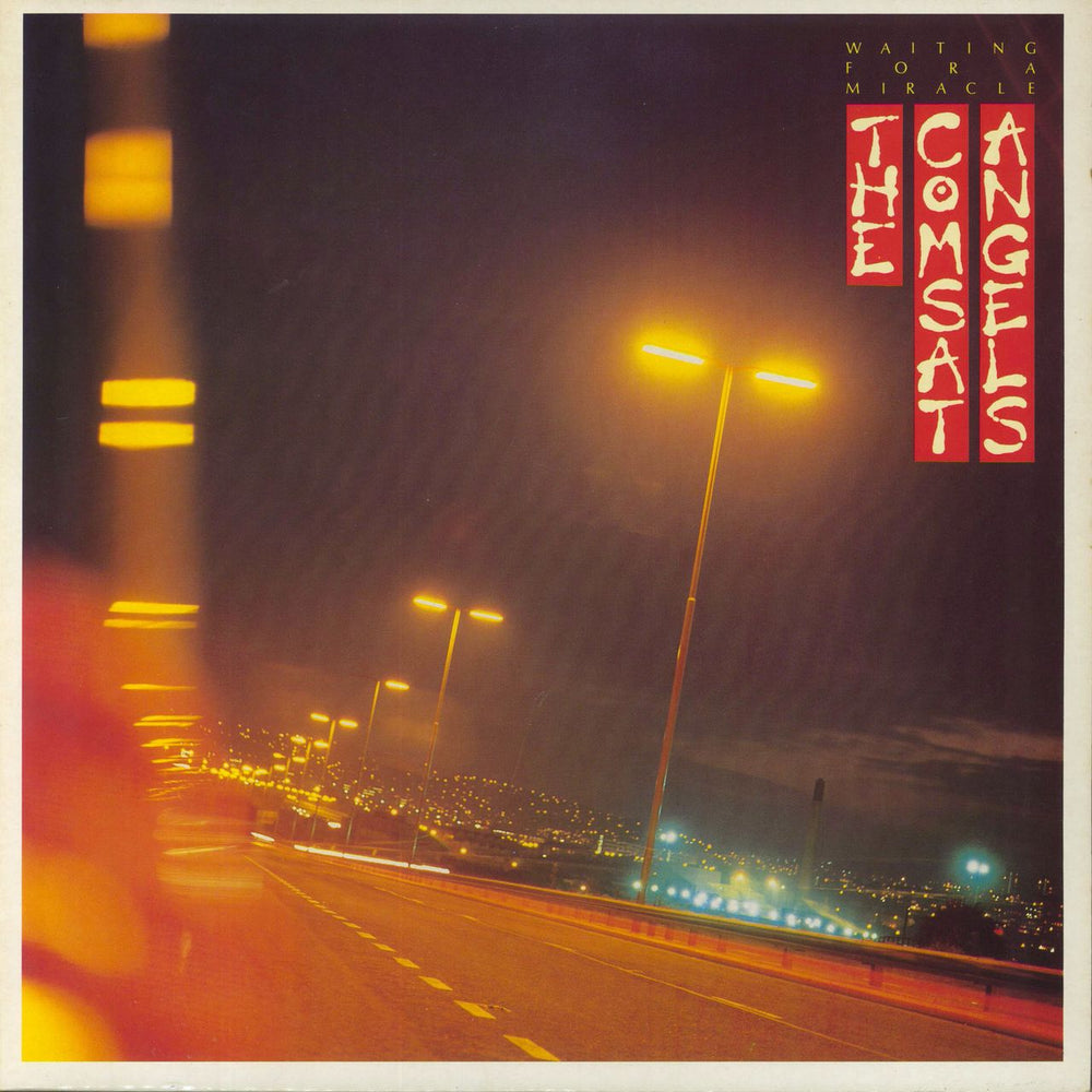 The Comsat Angels Waiting For A Miracle - EX UK vinyl LP album (LP record) 2383578