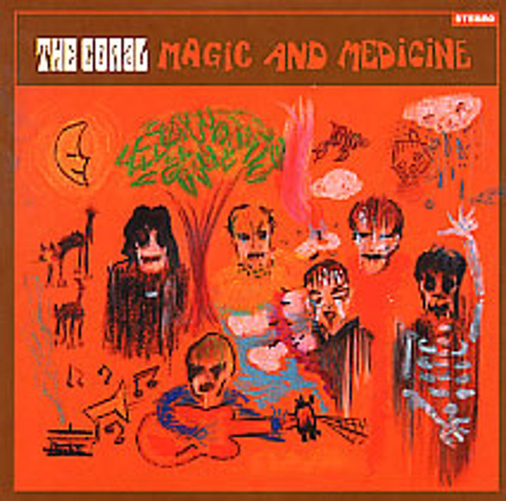 The Coral Magic And Medicine UK Promo CD album (CDLP) DLTCDP014