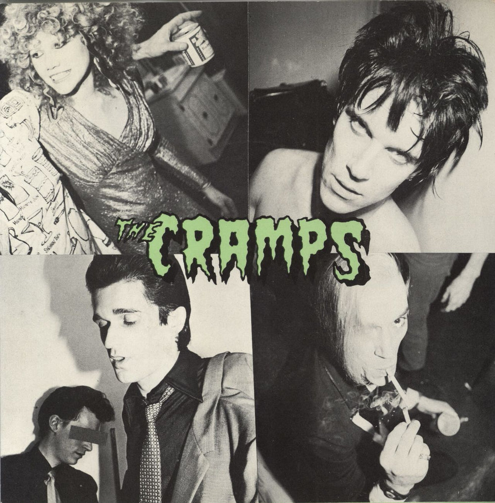 The Cramps Fever/Garbageman - 4 pics sleeve - EX UK 7" vinyl single (7 inch record / 45) ILS0017