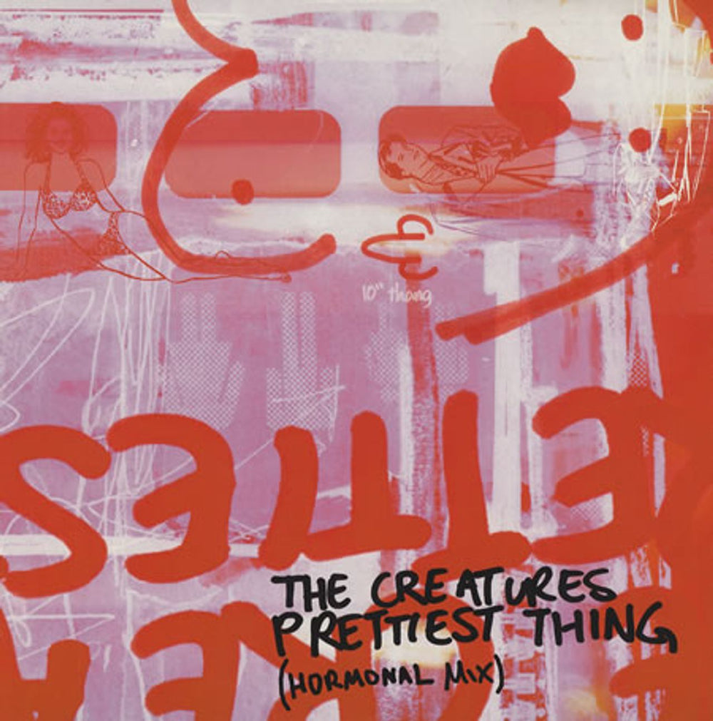 The Creatures (80s) Prettiest Thing - Blue Vinyl UK 10" vinyl single (10 inch record) SIOUX9DJV