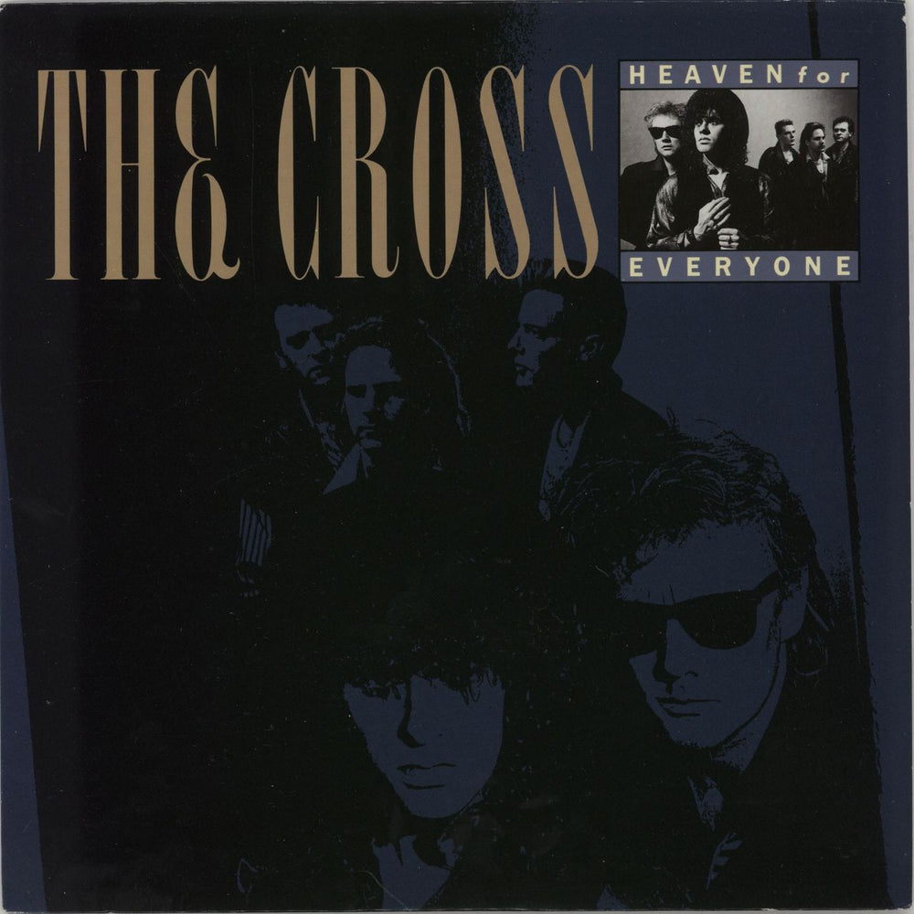 The Cross Heaven For Everyone - Glossy Card UK 7" vinyl single (7 inch record / 45) VS1062