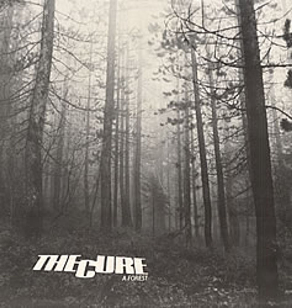 The Cure A Forest UK 12" vinyl single (12 inch record / Maxi-single) FICSX10