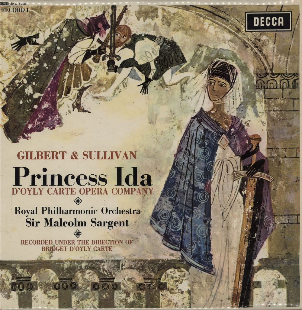 The D'Oyly Carte Opera Company Princess Ida - 2nd UK 2-LP vinyl record set (Double LP Album) SKL4708/9