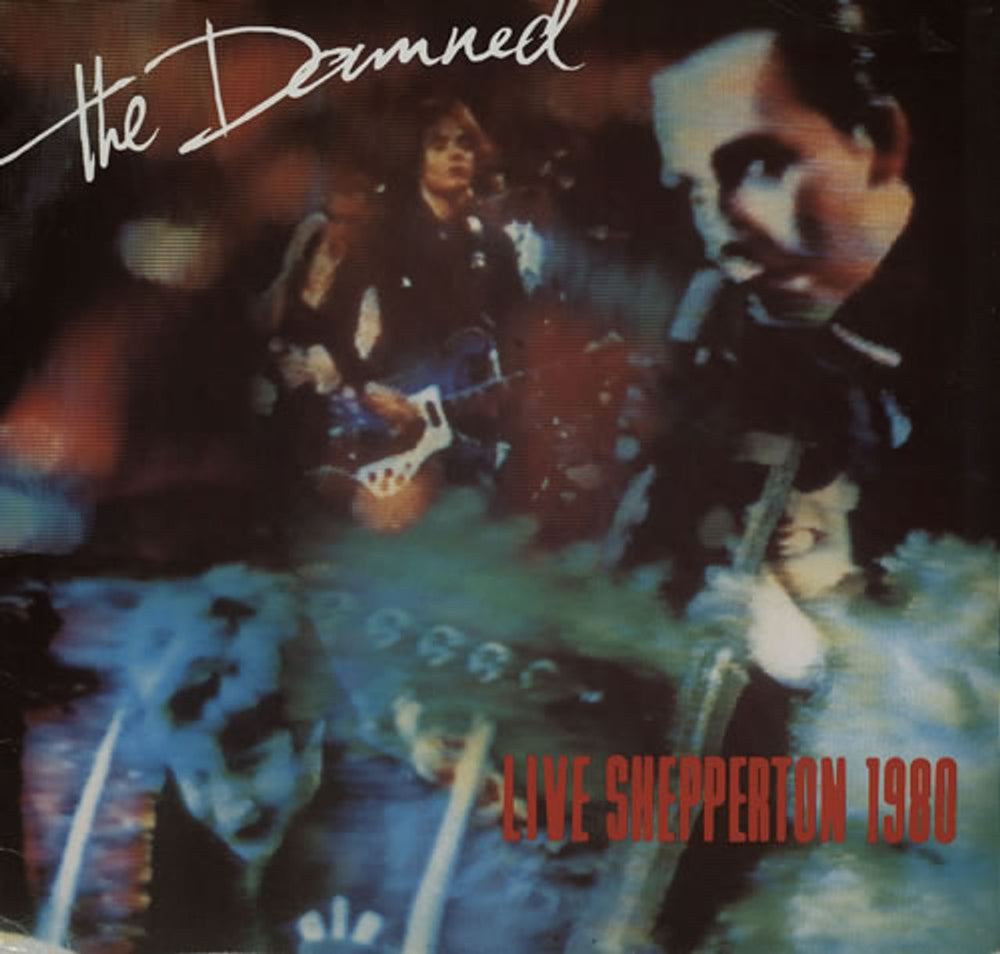 The Damned Live Shepperton 1980 - EX UK vinyl LP album (LP record) WIKM27