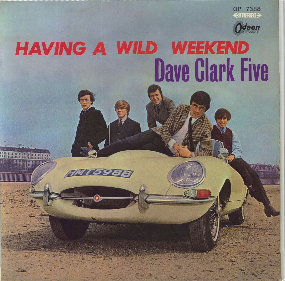 The Dave Clark Five Having A Wild Weekend - Red Vinyl Japanese vinyl LP album (LP record) OP7388