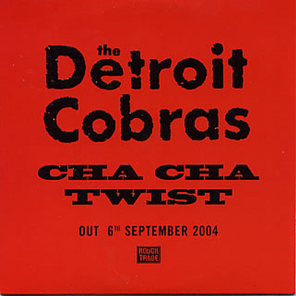 The Detroit Cobras Cha Cha Twist UK Promo CD single RareVinyl