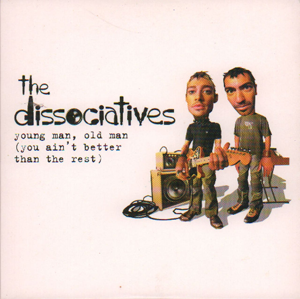 The Dissociatives Young Man, Old Man [You Ain't Better Than The Rest] UK Promo CD single (CD5 / 5") DINSDJ272