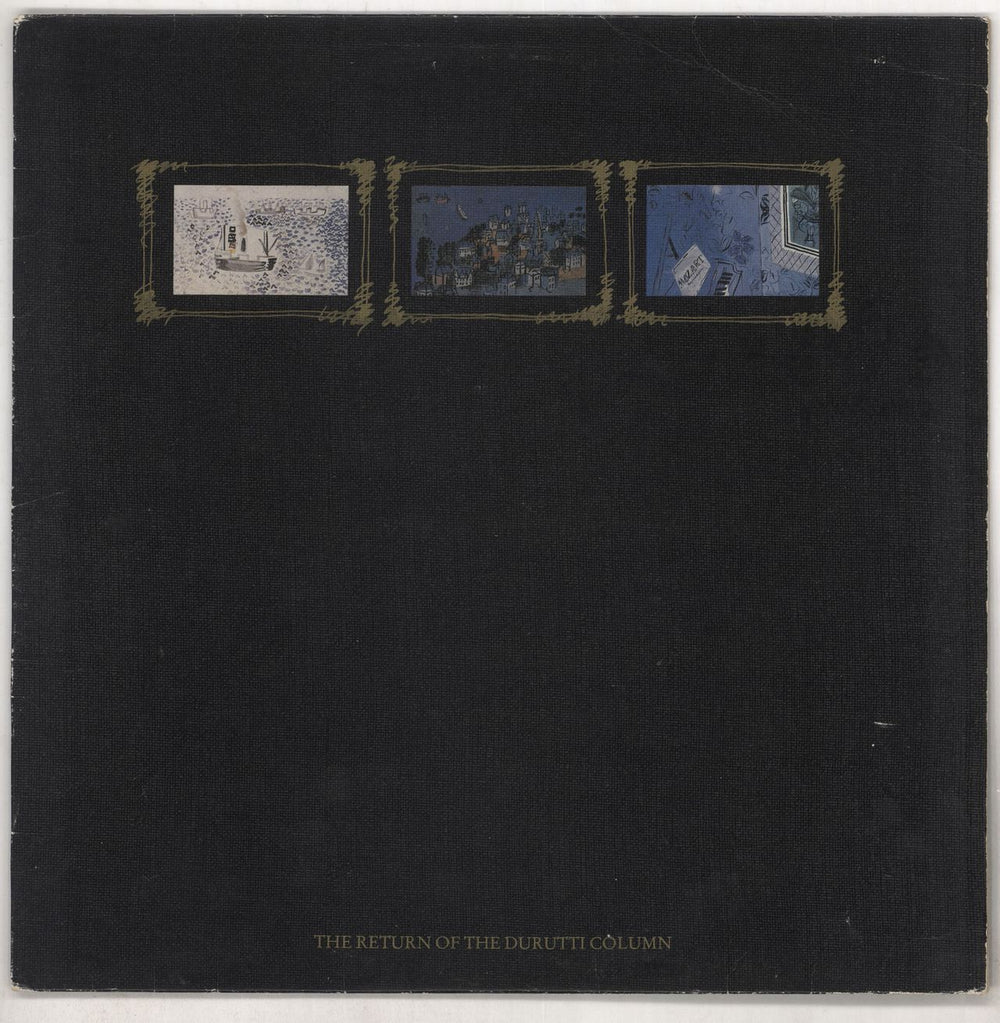 The Durutti Column The Return Of The Durutti Column UK vinyl LP album (LP record) FACT14