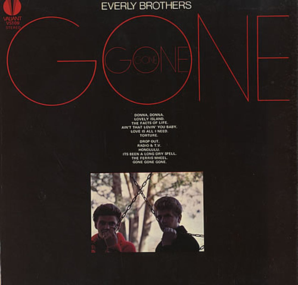 The Everly Brothers Gone Gone Gone UK vinyl LP album (LP record) VS109