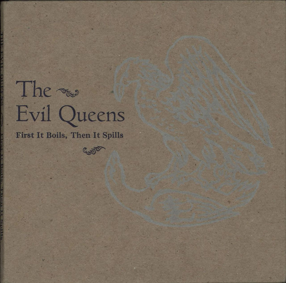 The Evil Queens First It Boils, Then It Spills US Promo CD album (CDLP) EQ001