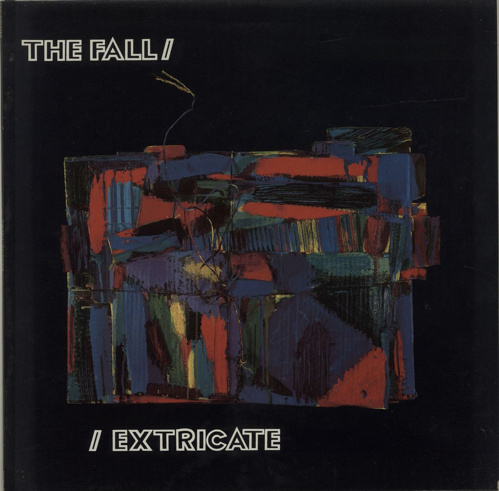 The Fall Extricate - EX UK vinyl LP album (LP record) 842204-1