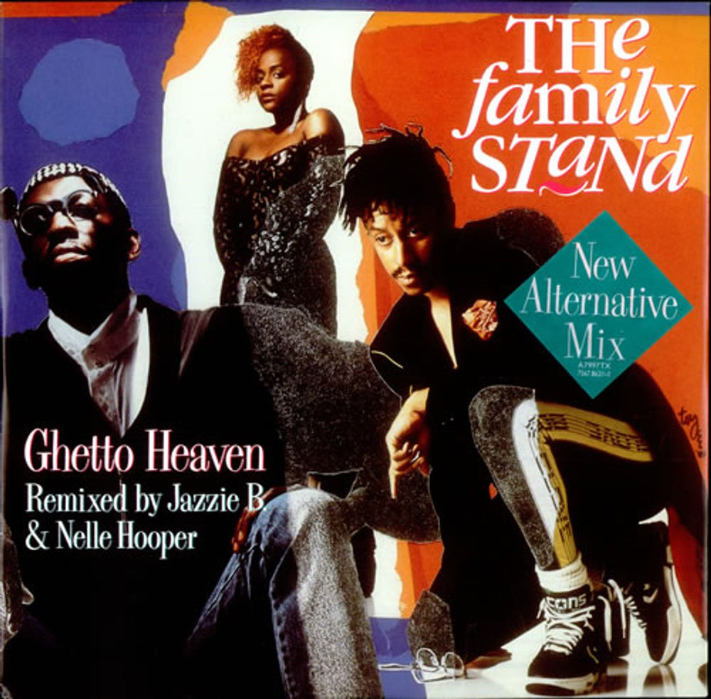 The Family Stand Ghetto Heaven - New Alternative Mix UK 12" vinyl single (12 inch record / Maxi-single) A7997TX