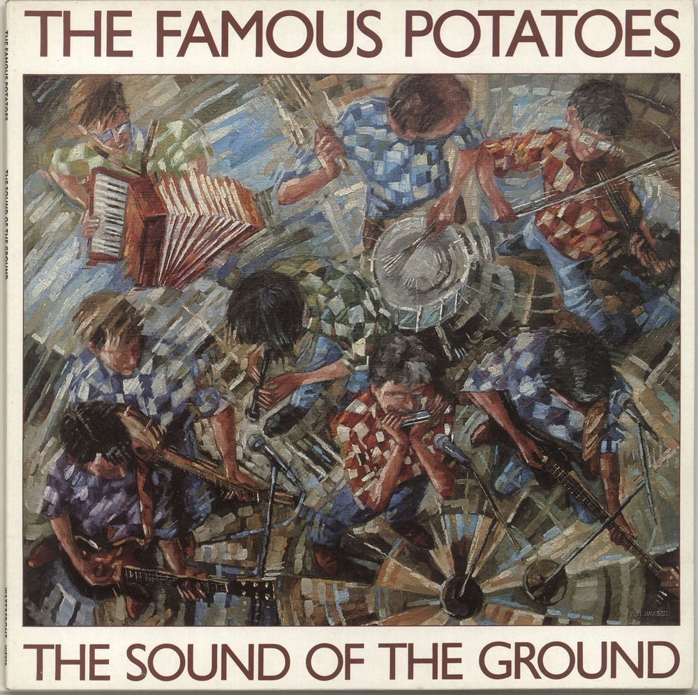 The Famous Potatoes The Sound Of The Ground UK vinyl LP album (LP record) WF028