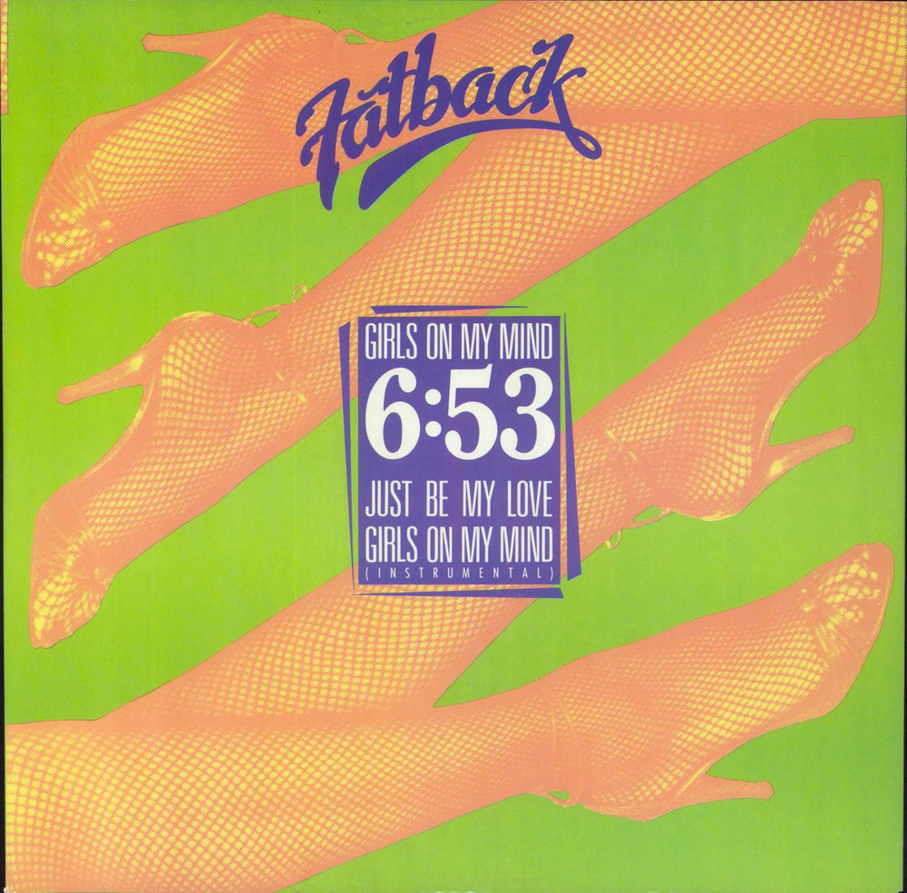 The Fatback Band Girls On My Mind UK 12" vinyl single (12 inch record / Maxi-single) FBACK1T