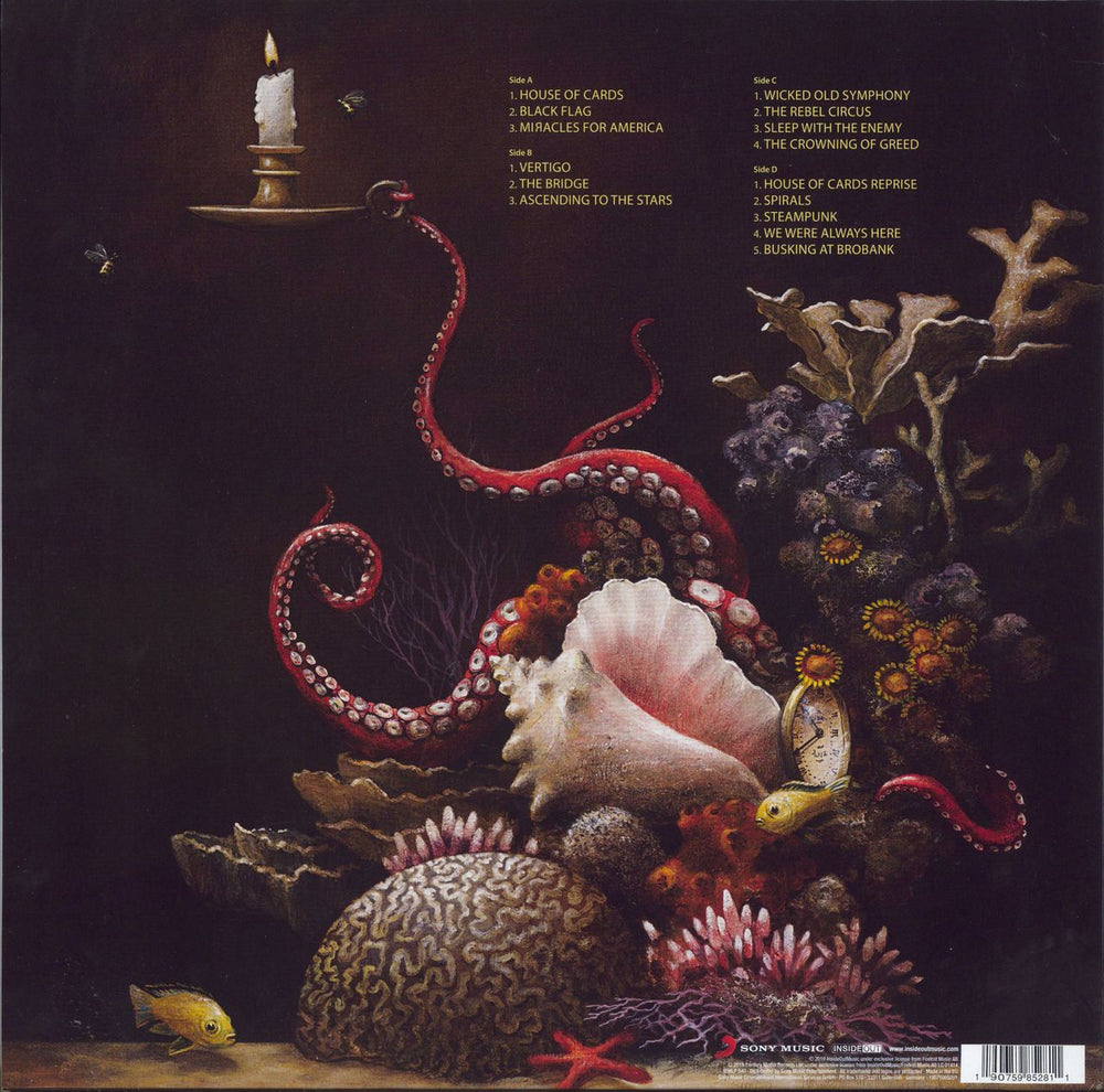 The Flower Kings Waiting for Miracles German 2-LP vinyl record set (Double LP Album) 190759852811