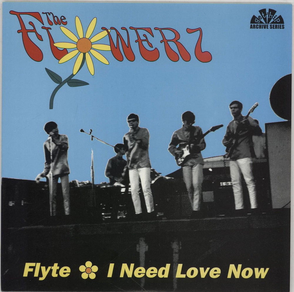 The Flowerz Flyte US 7" vinyl single (7 inch record / 45) GHAS-14