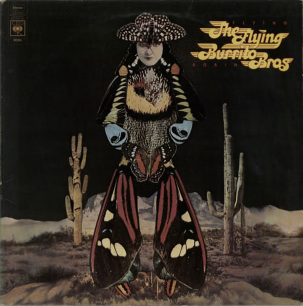 The Flying Burrito Brothers Flying Again UK vinyl LP album (LP record) CBS69184