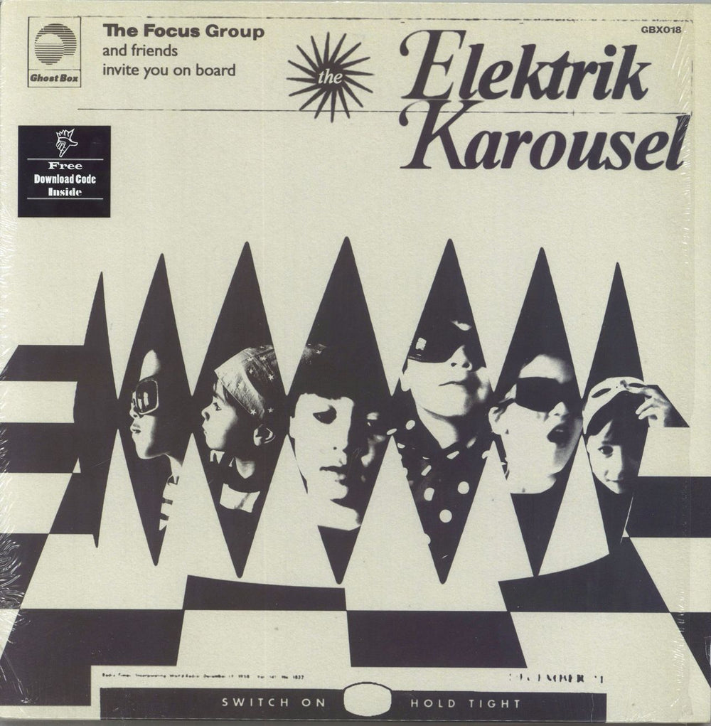 The Focus Group Elektrik Karousel - Shrink UK vinyl LP album (LP record) GBX018