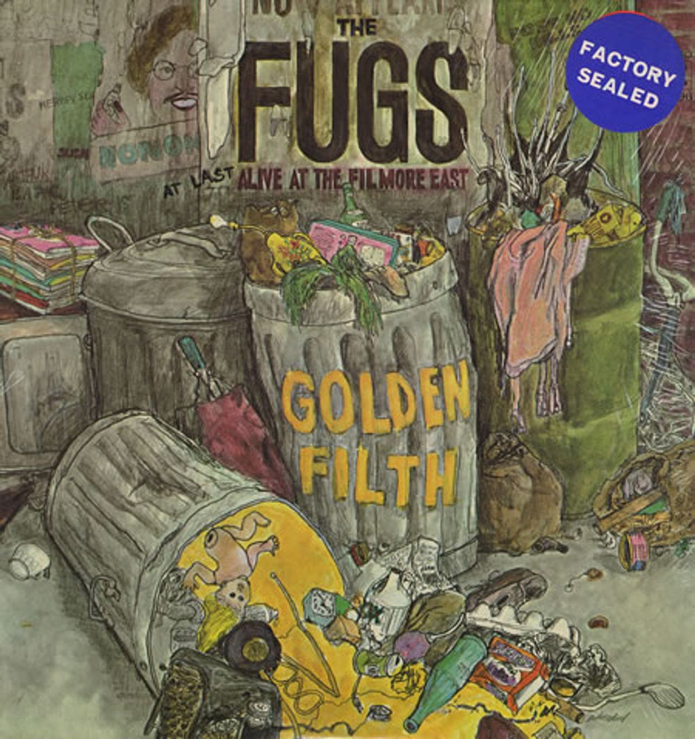 The Fugs Golden Filth US vinyl LP album (LP record) RS6396