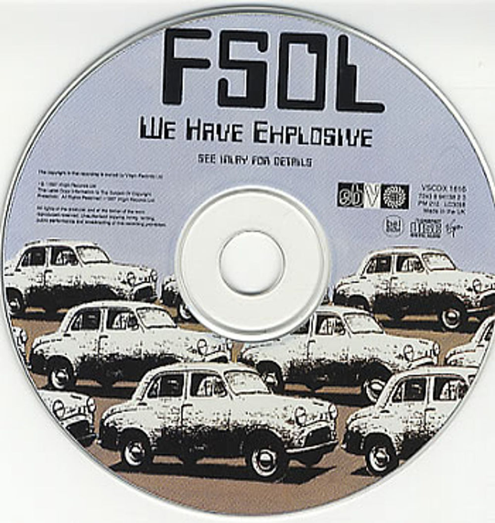 The Future Sound Of London We Have Explosive UK CD single (CD5 / 5") FSOC5WE386749