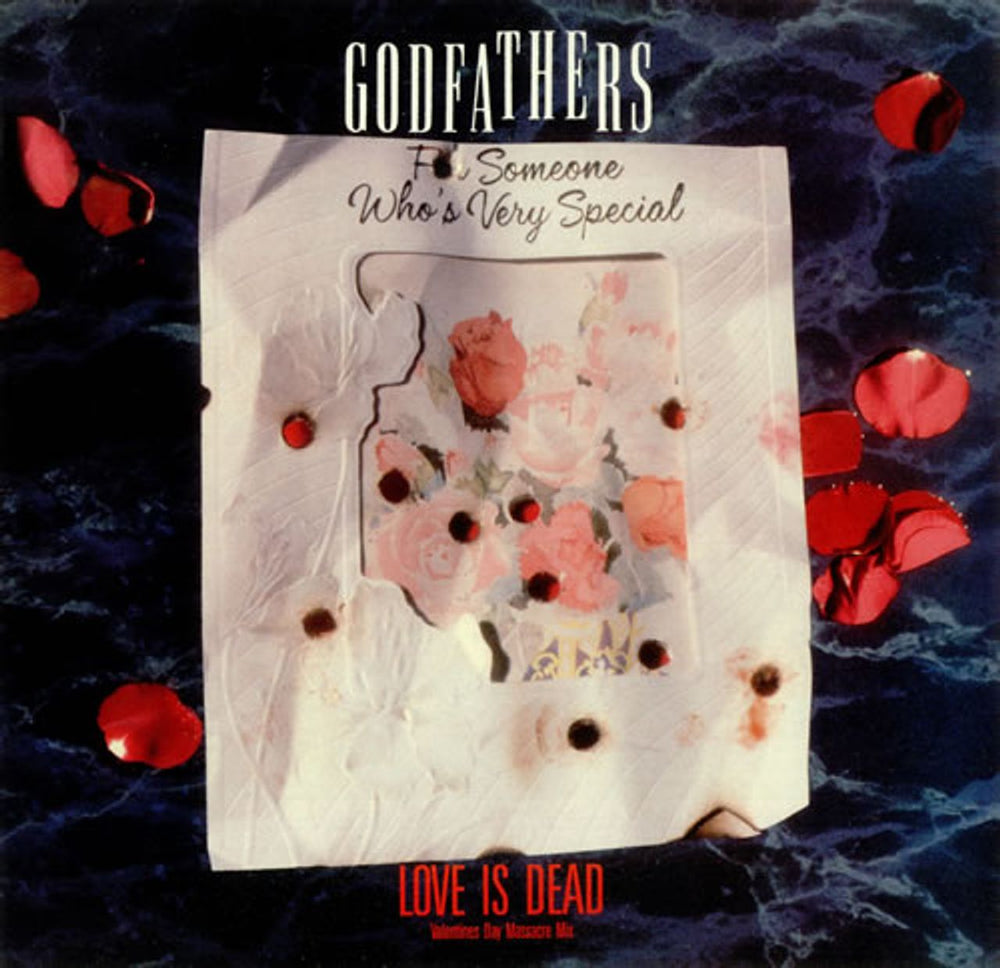 The Godfathers Love Is Dead - Valentines Day Massacre Mix UK 12" vinyl single (12 inch record / Maxi-single) GFTR040T