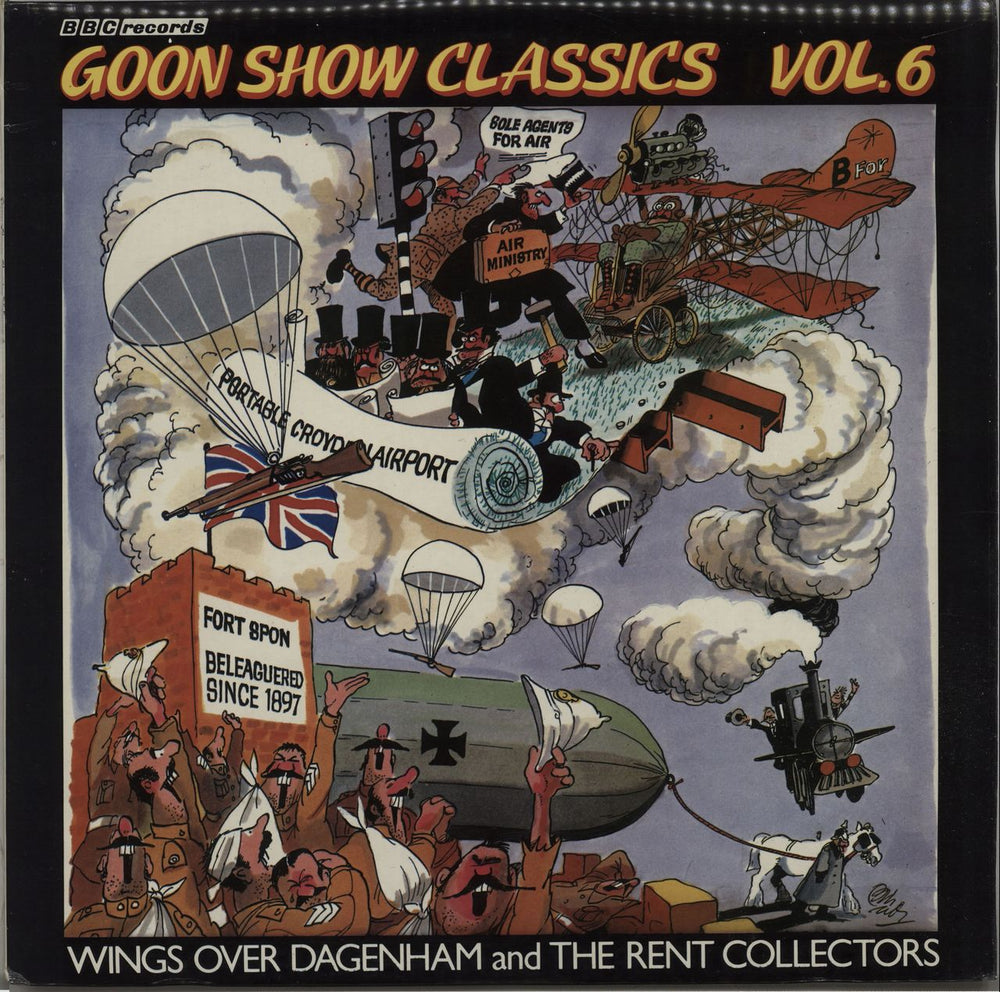 The Goons Goon Show Classics Vol. 6 UK vinyl LP album (LP record) REB366