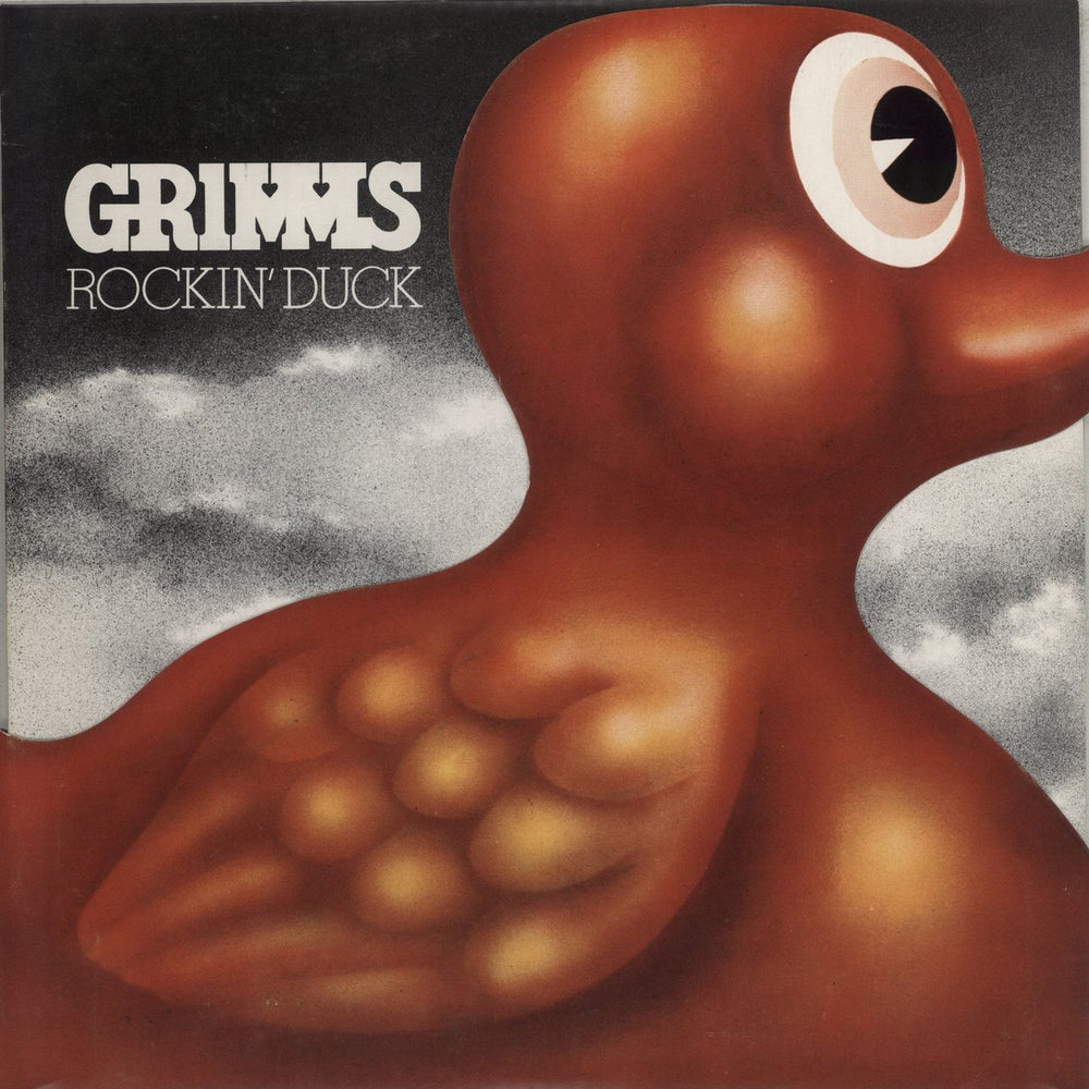 The Grimms Rockin' Duck - Sliding Duck Sleeve UK vinyl LP album (LP record) ILPS9248