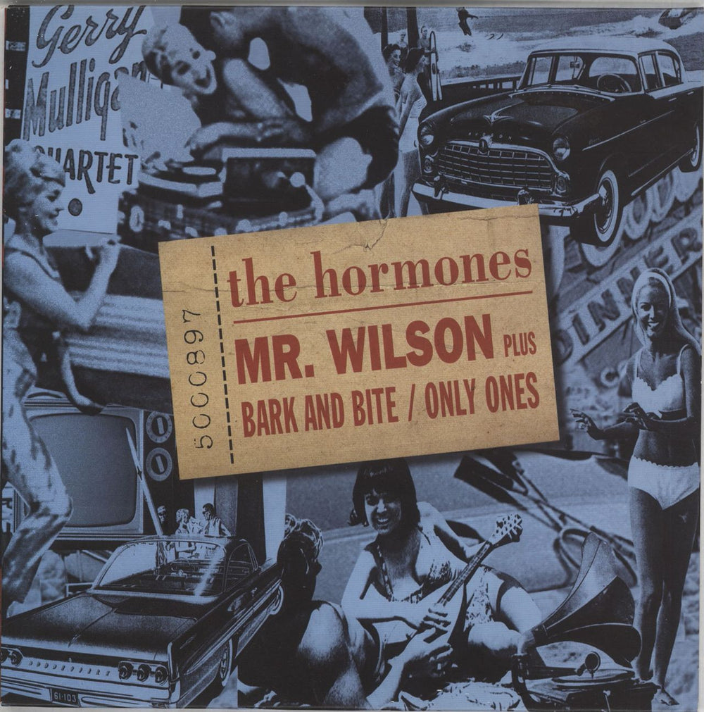 The Hormones Mr. Wilson UK 7" vinyl single (7 inch record / 45) VVR5000897