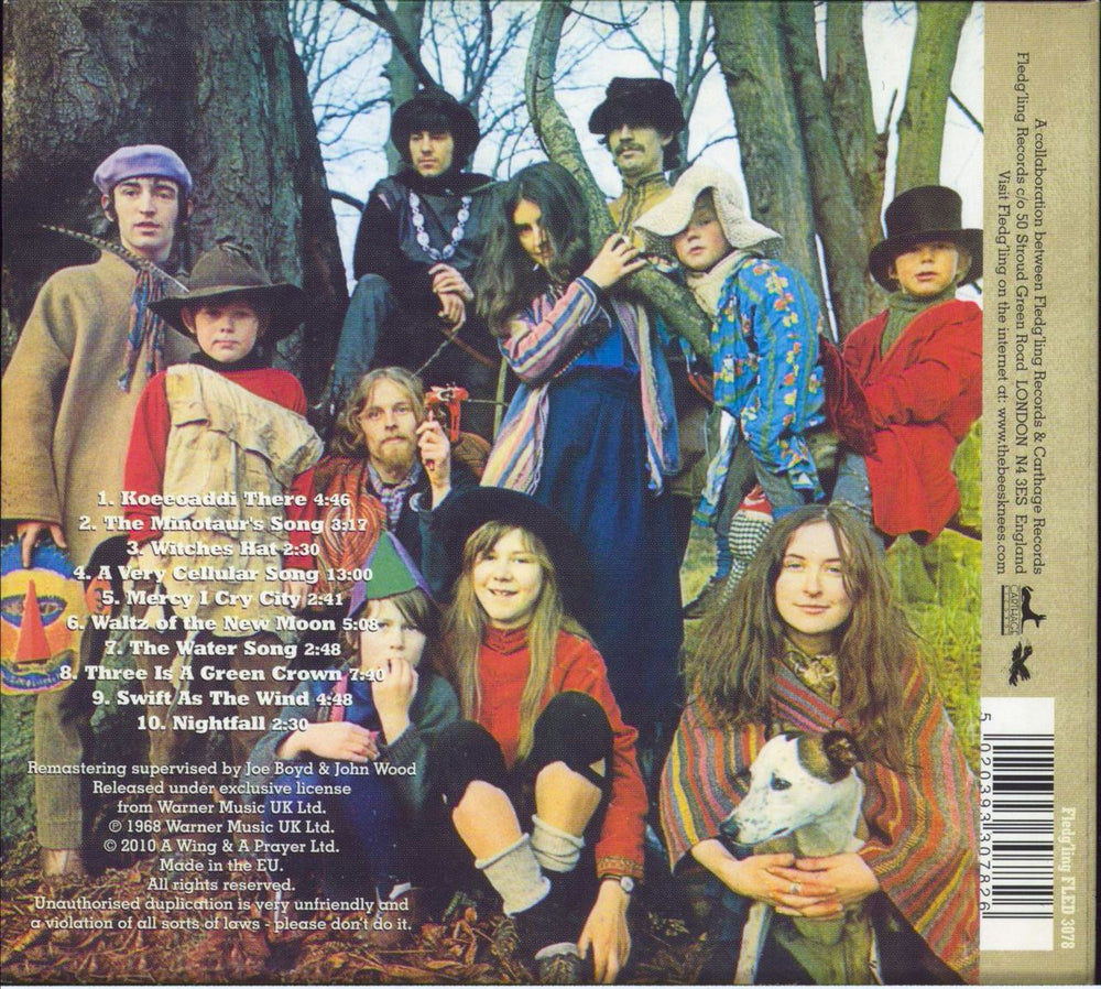 The Incredible String Band The Hangman's Beautiful Daughter UK CD album (CDLP) 5020393307826