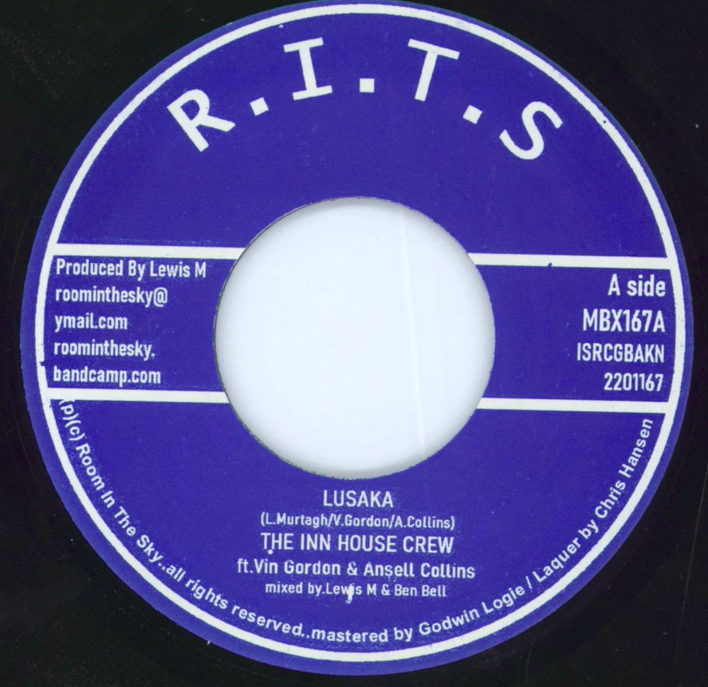 The Inn House Crew Lusaka / More Problems UK 7" vinyl single (7 inch record / 45) MBX167