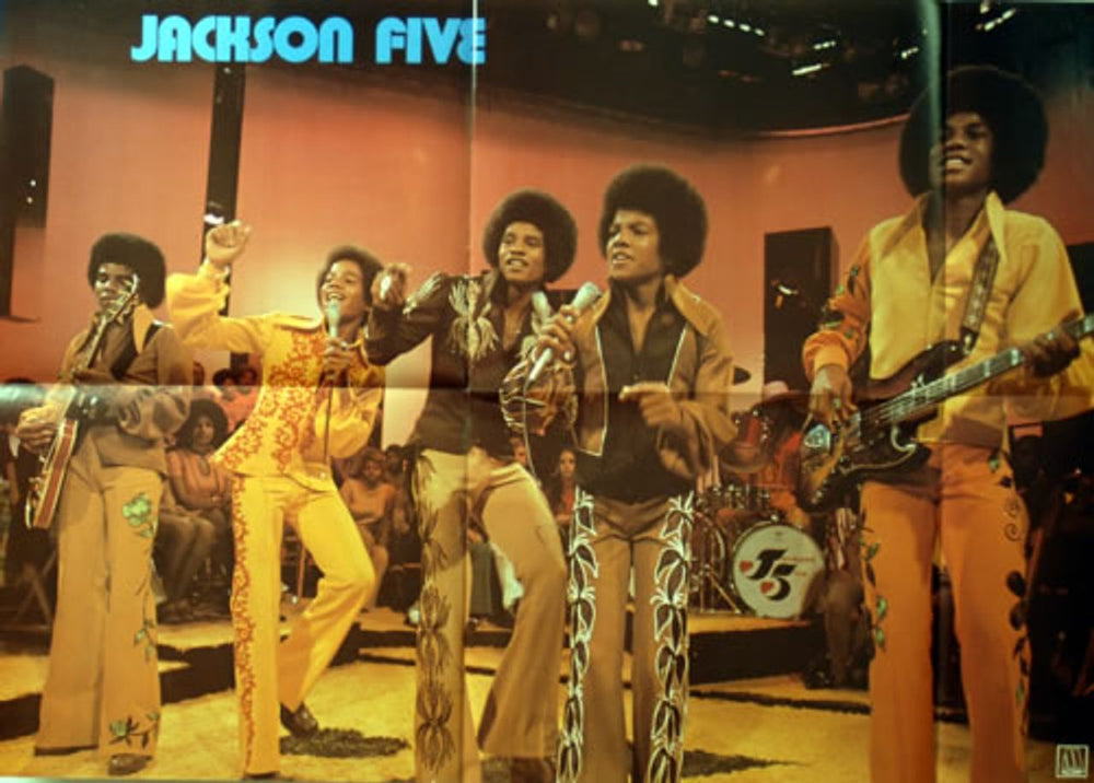 The Jackson Five Best Collection + Poster Japanese vinyl LP album (LP record) JKSLPBE496182