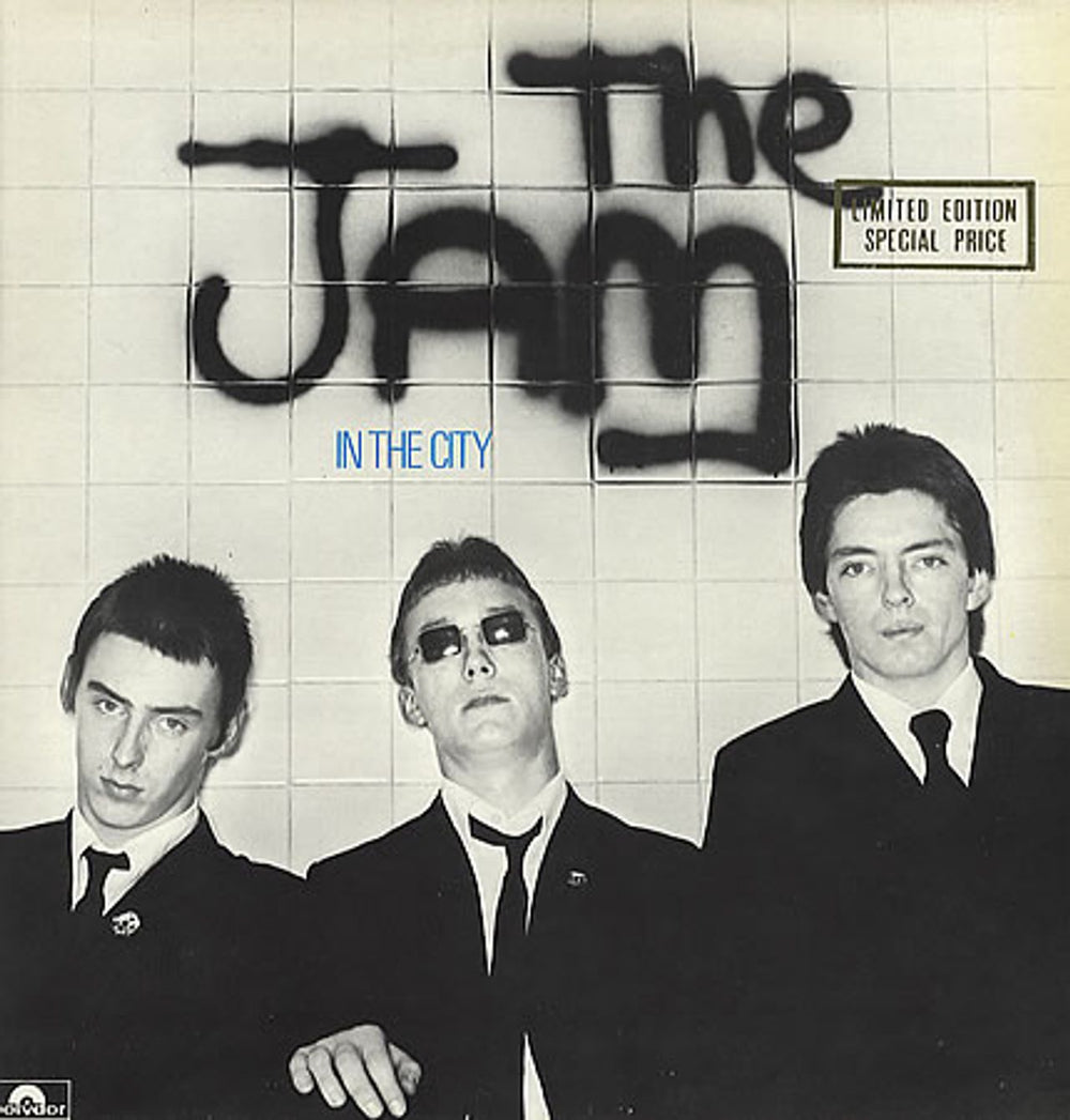 The Jam In The City - Gold Embossed UK vinyl LP album (LP record) 2383447