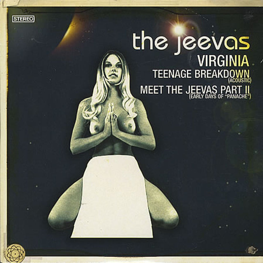 The Jeevas Virginia UK 7" vinyl single (7 inch record / 45) COW002