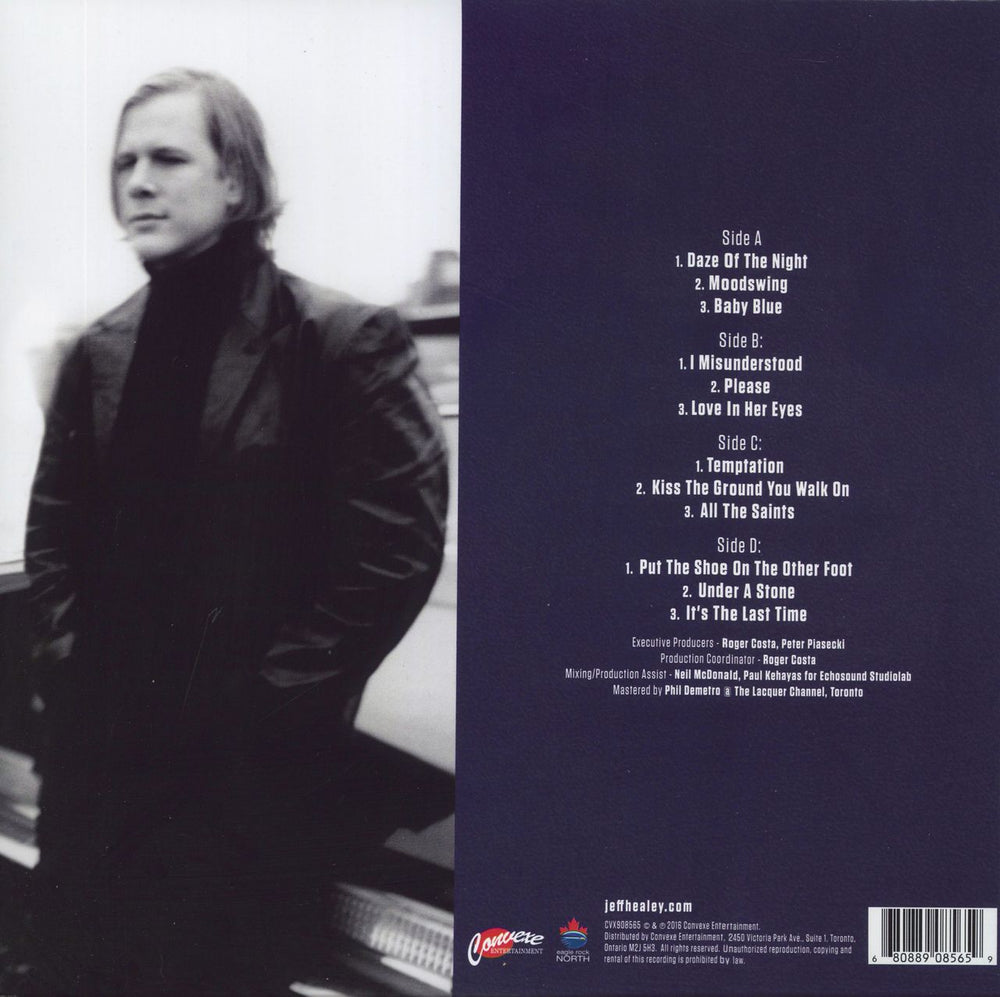 The Jeff Healey Band Heal My Soul - 180gm Canadian 2-LP vinyl record set (Double LP Album)