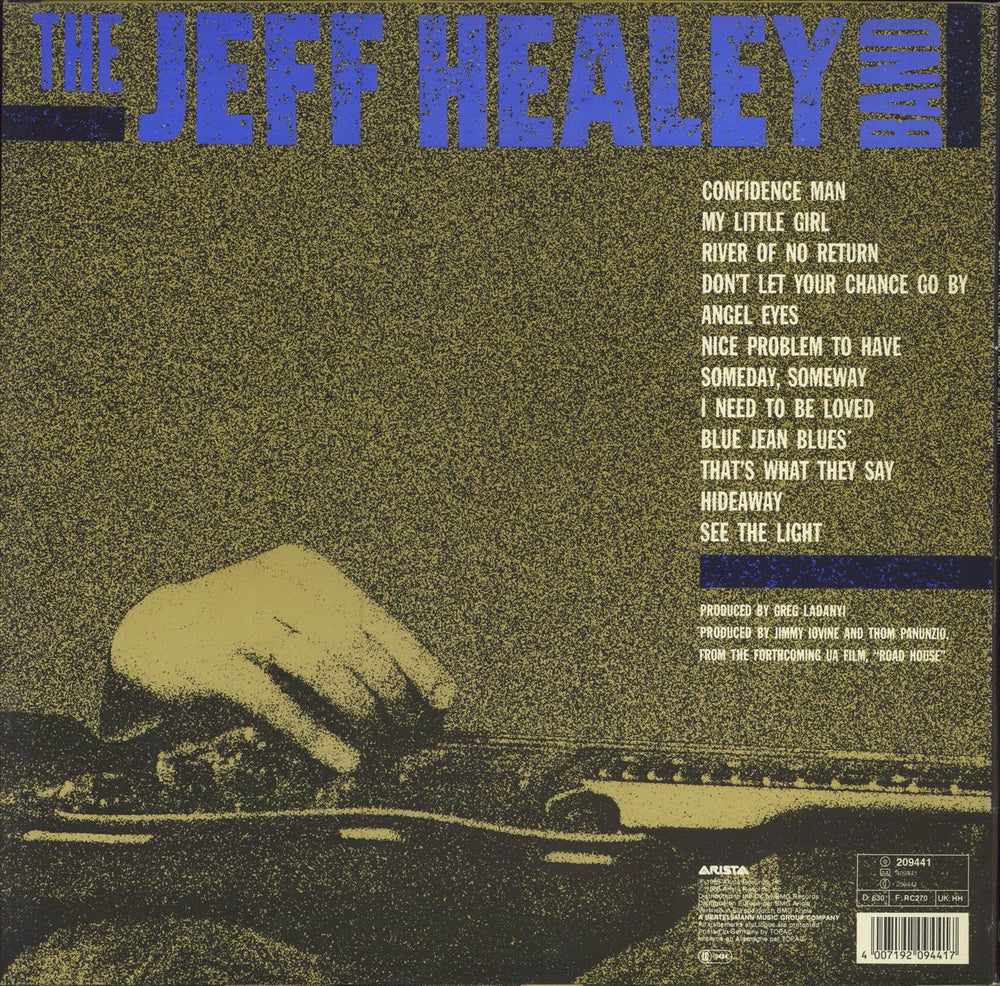 The Jeff Healey Band See The Light German vinyl LP album (LP record) 4007192094417