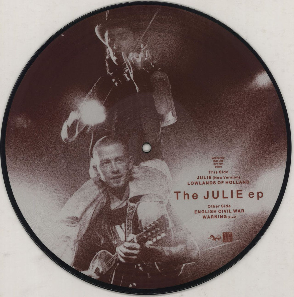 The Levellers The Julie EP UK 10" Vinyl Picture Disc (10 inch Record Single) WOKX2042